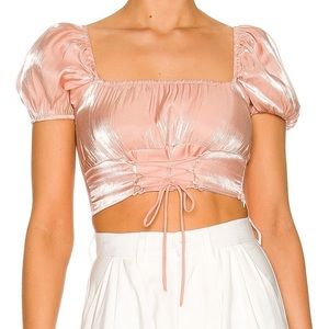 Revolve Puff Sleeve Top